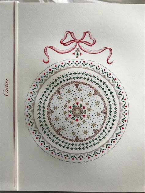 cartier xmas cards